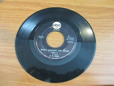 B.B. KING - DON'T ANSWER THE DOOR PT.1&2 ABC 45  - Image 1 of 2