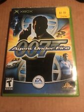 James Bond 007 : Agent Under Fire Microsoft Xbox,2002)pre-owned Tested N Working