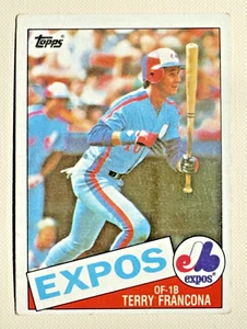 βπ¦ Terry Francona #578 β 1985 Topps "Tito" MLB Baseball Card Expos Indians Sox - Picture 1 of 2