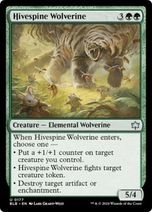 HIVESPINE WOLVERINE x4 mtg NM-M Bloomburrow 4 Unc - Picture 1 of 1