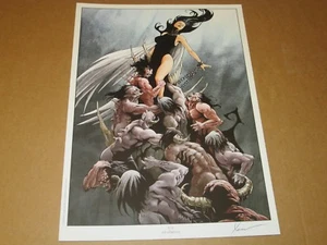 Angel Xavier Signed Lithograph 30 x 40 Paradise Lost Absolution New - Picture 1 of 1