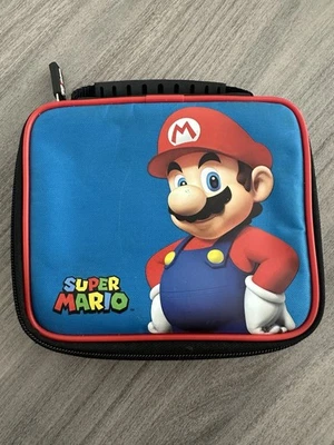Super Mario Bros Nintendo 3DS DS Handheld Video Game Console Carrying Case - Image 1 of 4