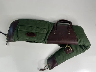 Estuche para pistola de lona verde BOYT estuche para pistola acolchado club de caza norteamericano Foto 1 de 4