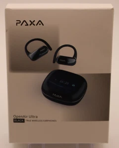 Paxa Open Wearable Stereo Earphones OpenAir ULTRA Translation Headphones Black - Picture 1 of 2