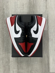 Size 11 - Air Jordan 1 Low Bred Toe 2.0 - Picture 1 of 5