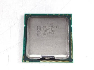 Intel Xeon E5620 2.4 GHz 5.86 GT/s LGA 1366 Procesador De Servidor CPU SLBV4 - Imagen 1 de 4