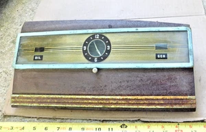 ANTIQUE 1946-47 HUDSON GLOVE BOX DOOR WITH GEORGE BORG CLOCK 1947 46 - Picture 1 of 7