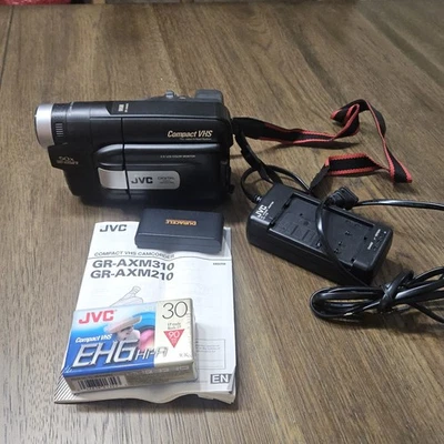 JVC GR-AXM210U Tape Camcorder Working - Image 1 of 4