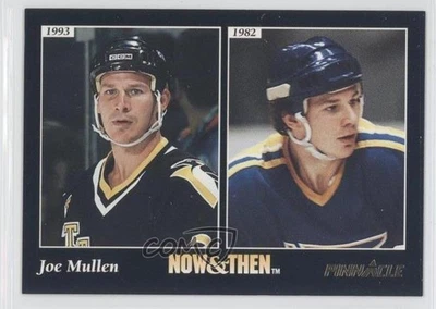 1993-94 Pinnacle Now & Then Joe Mullen #240 HOF - Image 1 of 2