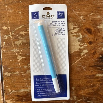 Bolígrafo de transferencia de bordado DMC - Rotulador de tela soluble en agua soluble en agua Foto 1 de 4