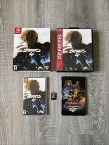 Streets of Rage 4 Classic Edition Nintendo Switch Limited Run Tested! Nice Shape - Picture 1 of 10