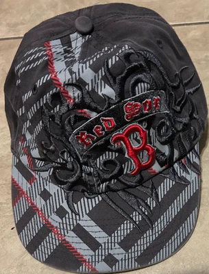 Boston Red Sox Honor Virtue Gray '47 Fitted Baseball Hat Cap L Large NEW - Image 1 of 4