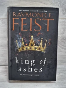 King of Ashes (The Firemane Saga, Book 1)-Raymond E. Feist, 1st Edition Signed - Picture 1 of 7