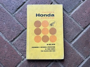 Guía de reparación y puesta a punto HONDA (motocicleta) Chilton - USADA - Imagen 1 de 8