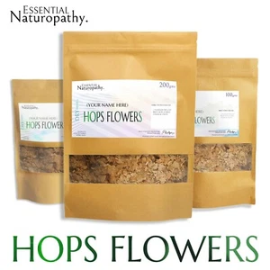 HOPS FLOWER DRIED 100% Certified Organic LOOSE TEA (Humulus lupulus) PREMIUM - Picture 1 of 1