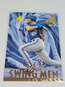 PAUL MOLITOR 1995 Pinnacle Swing Men #297.  BLUE JAYS