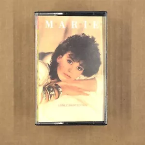 MARIE OSMOND I ONLY WANTED YOU Cassette Tape 1986 Folk Country Rare - Imagen 1 de 5