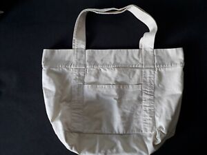HANNOH WESSEL COTTON CANVAS OVERSIZED BEACH TOTE SHOULDER SHOPPING BAG - NEW 