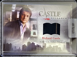 Castle Evidence - Nathan Fillion Patch