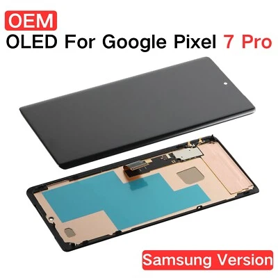 OEM For Google Pixel 7 Pro OLED Screen Display Samsung LCD Assembly Replacement - Image 1 of 4