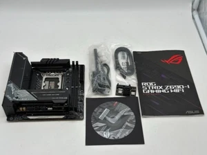 ASUS ROG Strix Z690-I Gaming WiFi LGA 1700 Mini-ITX Intel Motherboard READ - Afbeelding 1 van 9
