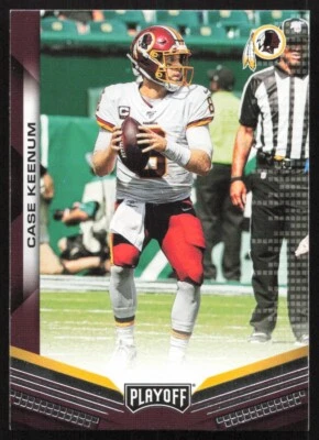 2019 Panini Playoff Case Keenum Washington Redskins #110 - Image 1 of 2