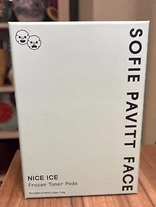 Sofie Pavitt Face 'Nice Ice Frozen Toner Pods (12pods) NIB Retails For $68 - Picture 1 of 3