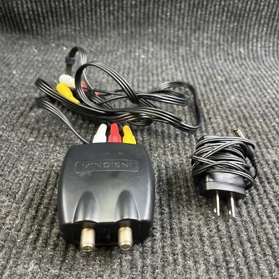 🔥🔥🔥Insignia NS-HZ308 Black RF Modulator For Blu-ray/DVD Player & Audio System - Image 1 of 4