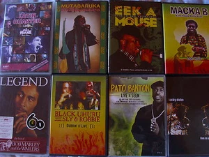 8 Reggae DVDs- Bitte lesen - Picture 1 of 1