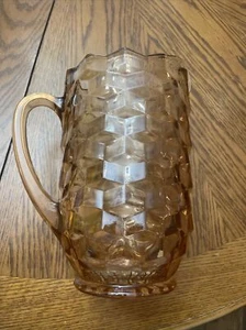 Tinted GLASS PITCHER - Picture 1 of 3