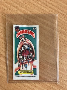 Garbage Pail Kids - Garbage Gang Bubble Gum UK Sticker # 28 AND #26 ( 1986) - Picture 1 of 4