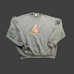 Suéter Ducks Unlimited Hecho en EE. UU. XL Bordado Gris Maratón - Imagen 1 de 6