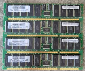 4x 2GB (8 GB) IBM 12R9257 ECC RAM Memory - Picture 1 of 4