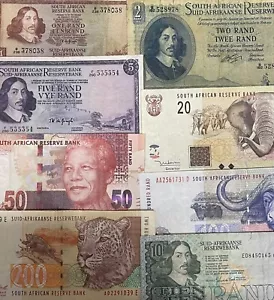 SOUTH AFRICAN RAND-POND-POUND BANKNOTES -CHOICE OF NOTE & STYLE - SOUTH AFRICA - Picture 1 of 50