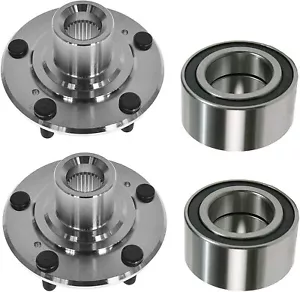 2 Front Wheel Hub Bearing Kits Fit 2014-2018 Ford Transit connect Free Shipping - Foto 1 di 5