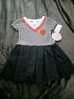 Vestido Harry Potter Niñas Talla 5T Nuevo con Etiquetas  Foto 1 de 4