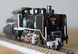 Micro Ace A6309 N Gauge JNR C56 steam locomotive in black - Picture 1 of 17