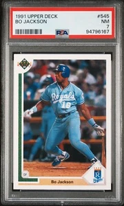 1991 Upper Deck - #545 Bo Jackson PSA 7 - Picture 1 of 3