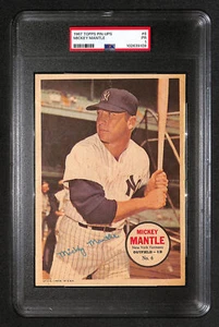 Mickey Mantle 1967 Topps Pin Ups #6 PSA 1 - Picture 1 of 1