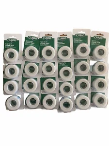 Lot of 20 Rolls ~Curad Tear-To-Fit Medical First Aid Tape - 1 Inch x 10 Yards - Picture 1 of 3
