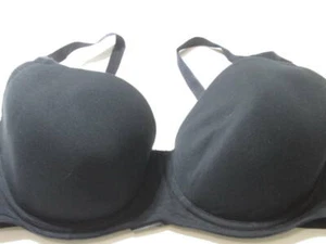 H&M Size 40D Bra Black Underwired Lined Adjustable Straps Lingerie - Picture 1 of 7