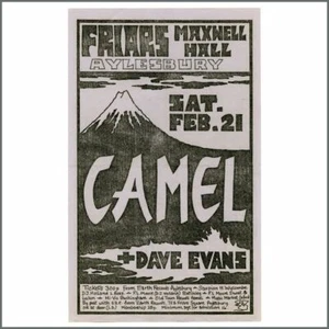 Camel 1981 Friars Maxwell Hall Aylesbury Concert Handbill Flyer (UK) - Picture 1 of 2