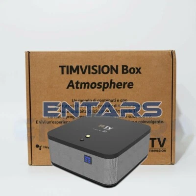 Tim box Atmosphere TIMVISION T2 Assistente vocale Google integrato 4GB 32GB