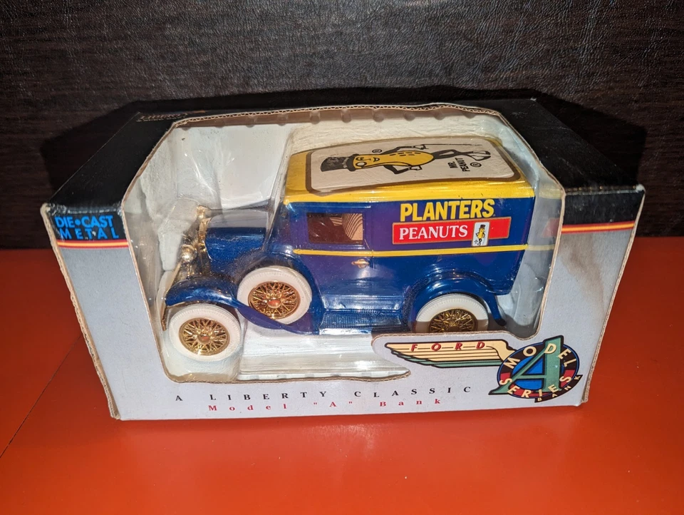 Planters Mr Peanut Ford Model a Delivery Truck MIB Liberty Classics # 2597