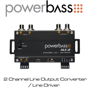 Powerbass ALC-2 - 2-Kanal Line Output Konverter/Line Driver Brandneu in Verpackung - Bild 1 von 1