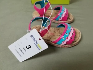 New Genuine Kids By OshKosh Toddler/Little Girls Sandals. - Picture 1 of 6