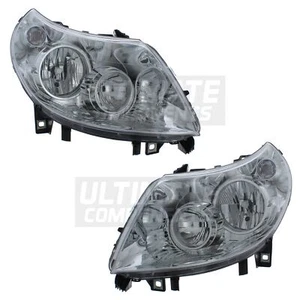 Citroen Relay Headlights Van 2011-2014 Headlamps Purple Plug Type 1 Pair - Picture 1 of 12
