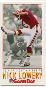 1992 GameDay #163 Nick Lowery Kansas City Chiefs - Picture 1 of 2