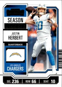 2023 Panini Contenders Justin Herbert #59 Los Angeles Chargers - Picture 1 of 2
