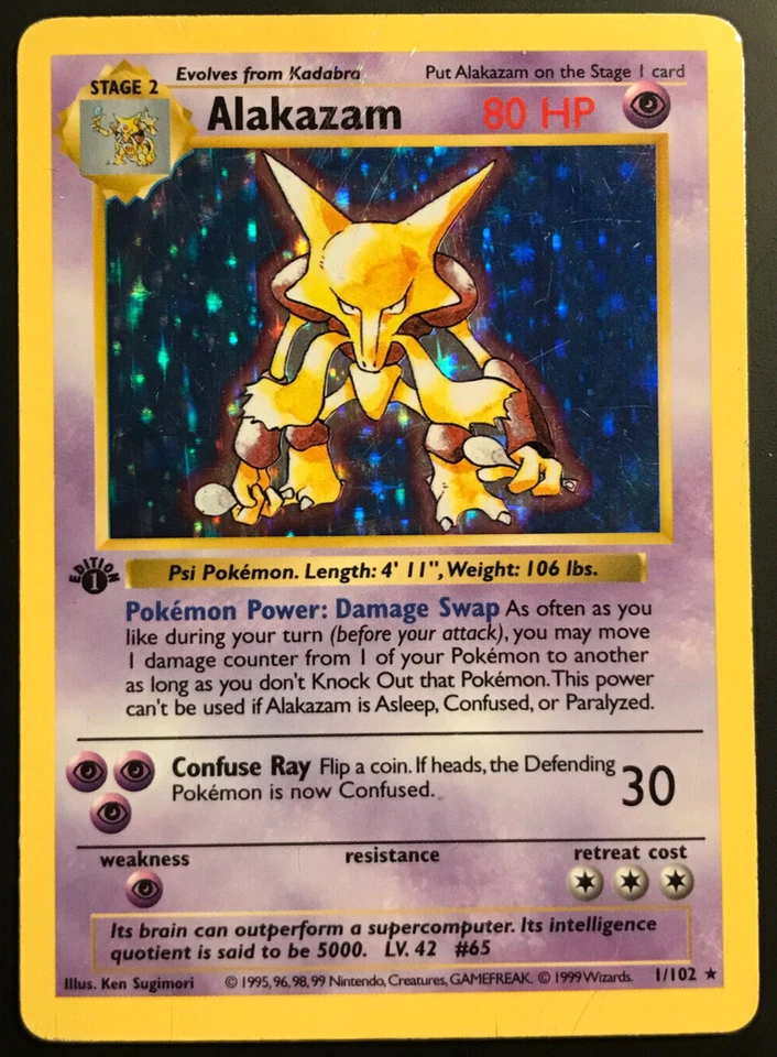 Complete Your Set - 1st Edition Shadowless Pokemon Cards WOTC 1999 - Pick - Image 1 of 1